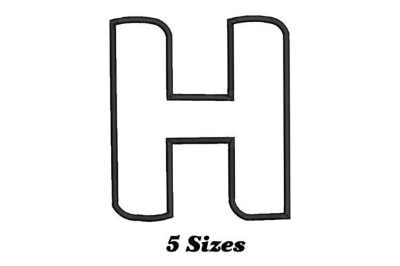 Alphabet Letter H Outline: A Versatile Design for Small Business Branding