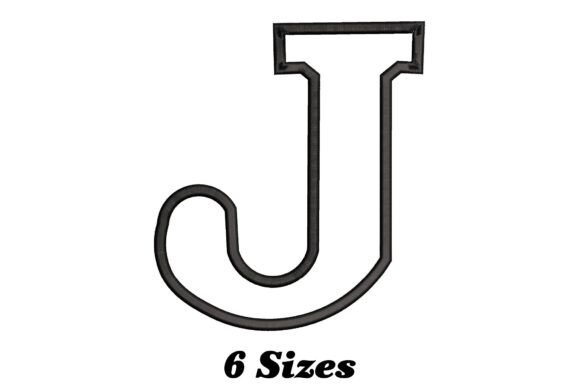 Alphabet Letter J: A Stylish Seasonal Embroidery Pick for Holiday Crafts