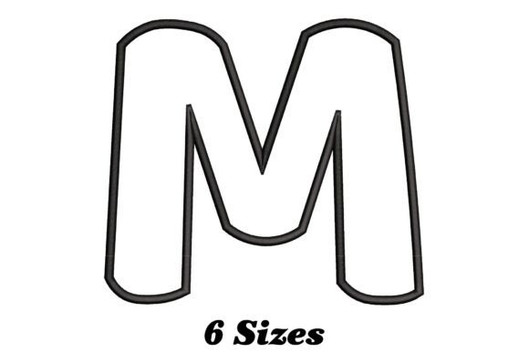 Alphabet Letter M Outline: A Versatile Design for Small Business Branding