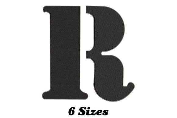 Alphabet Letter R: A Seasonal Embroidery Essential for Holiday & School Projects