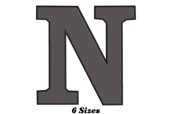 Creative Letter N: A Charming Touch for Personalized Embroidery Gifts