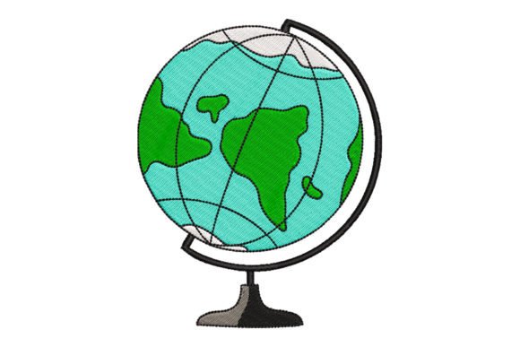 Earth Globe: A Designer’s Review for Boutique Sweatshirt Embroidery