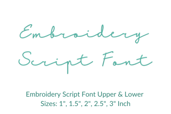 Gistesy Font: A Designer’s Real-World Evaluation for Embroidery Projects