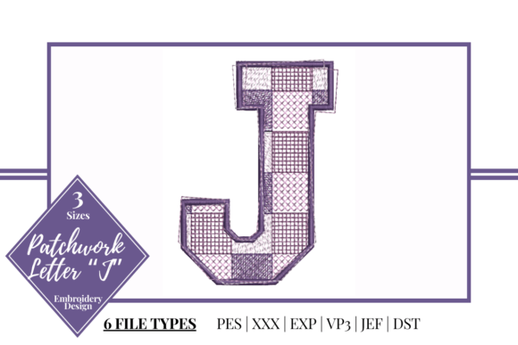 h1Patchwork Letter J: A Stylish Embroidery Accent for Boutique Apparel/h1