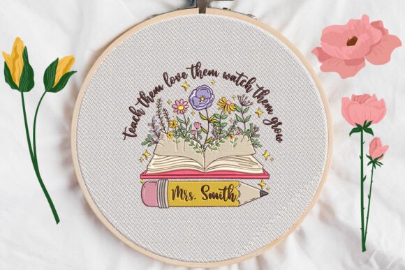h1Teach Them Love Them Watch Grow: A Seasonal Embroidery Review/h1