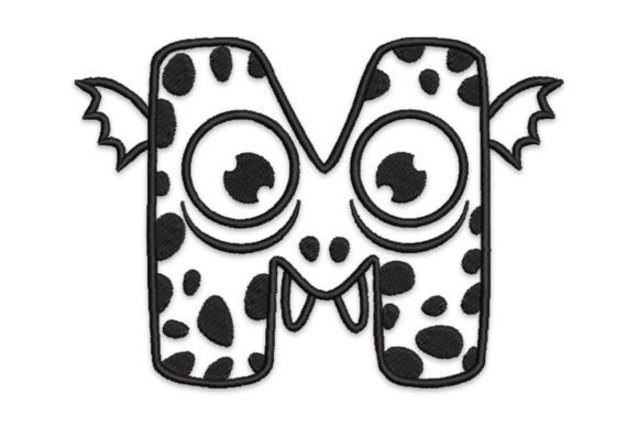 Monster Alphabet Letter M: A Craft Fair Review for Embroidery Sellers