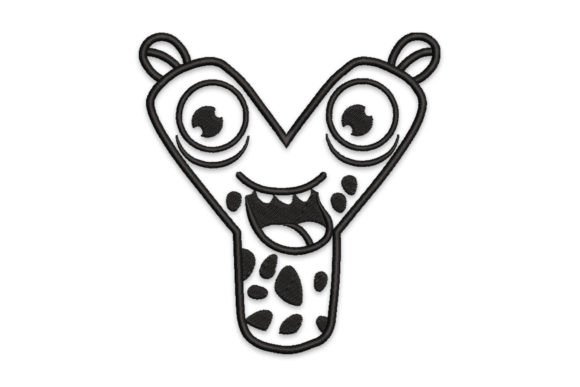 Monster Alphabet Letter Y: A Playful Touch for Personalized Gifts