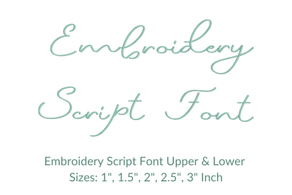 Reviewing Suite Font for Seasonal Embroidery Designs