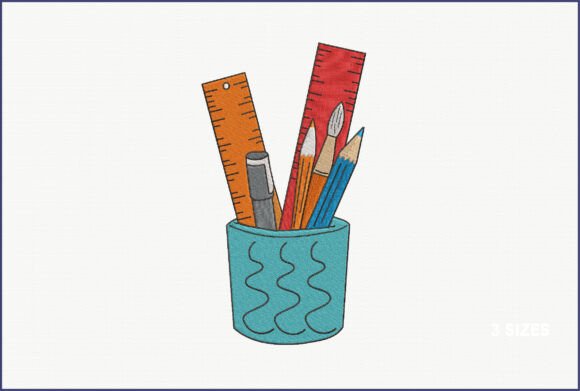 Stationery Holder Embroidery Review